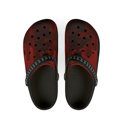 Red Marauders - Gasparilla Edition - Men's and Women's Slides, Clogs, Shoes