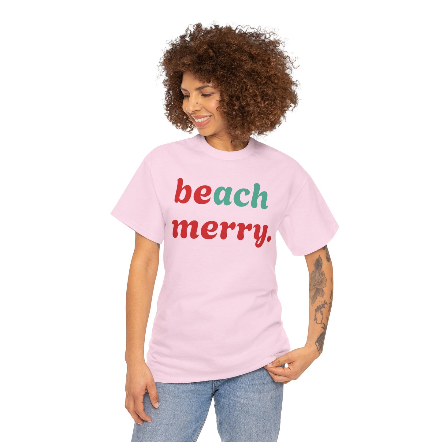 “Beach Merry” — Holiday T-Shirt