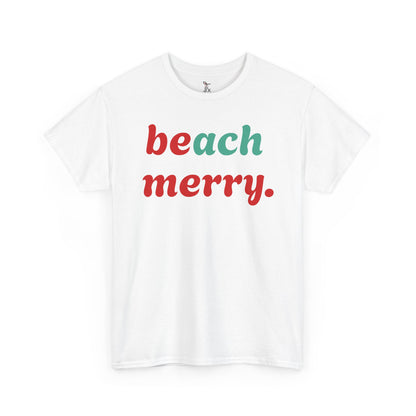 “Beach Merry” — Holiday T-Shirt