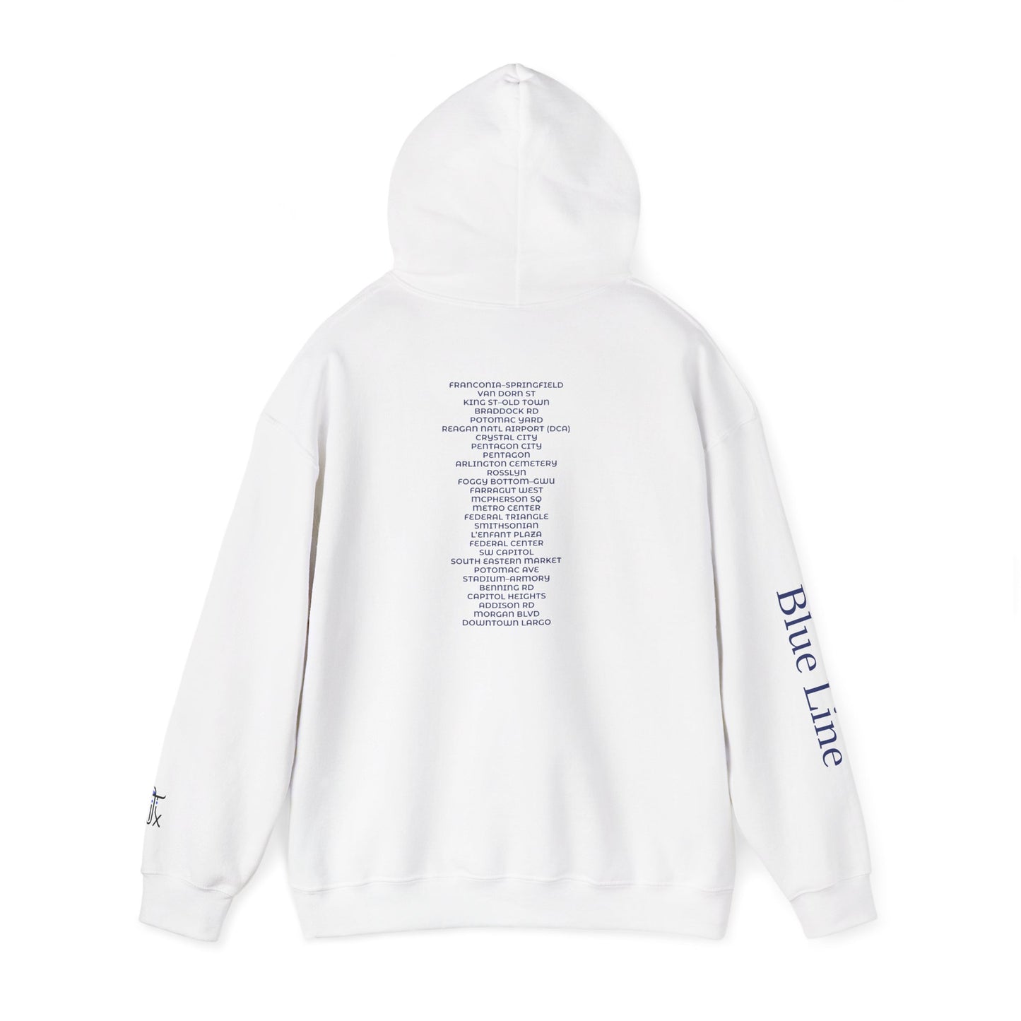 Blue Line Metro Hoodie