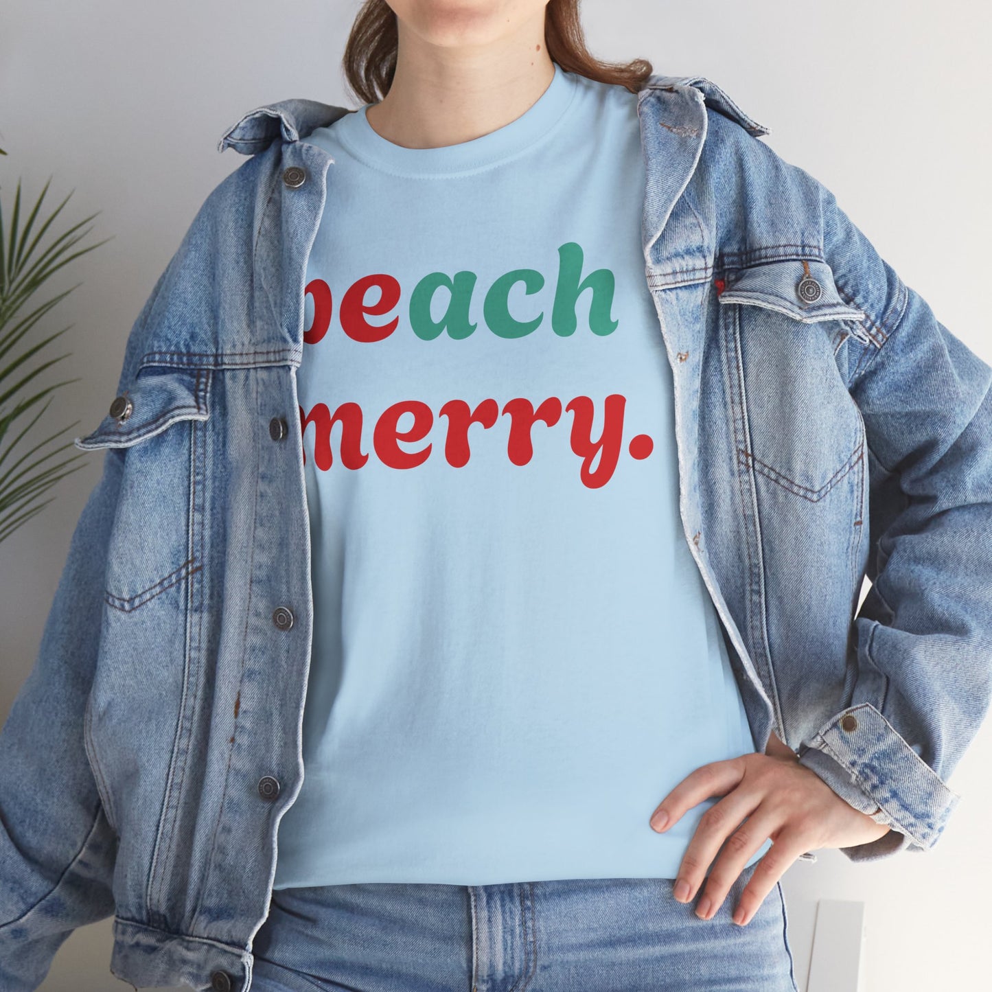 “Beach Merry” — Holiday T-Shirt