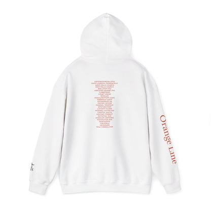 Orange Line Metro Hoodie