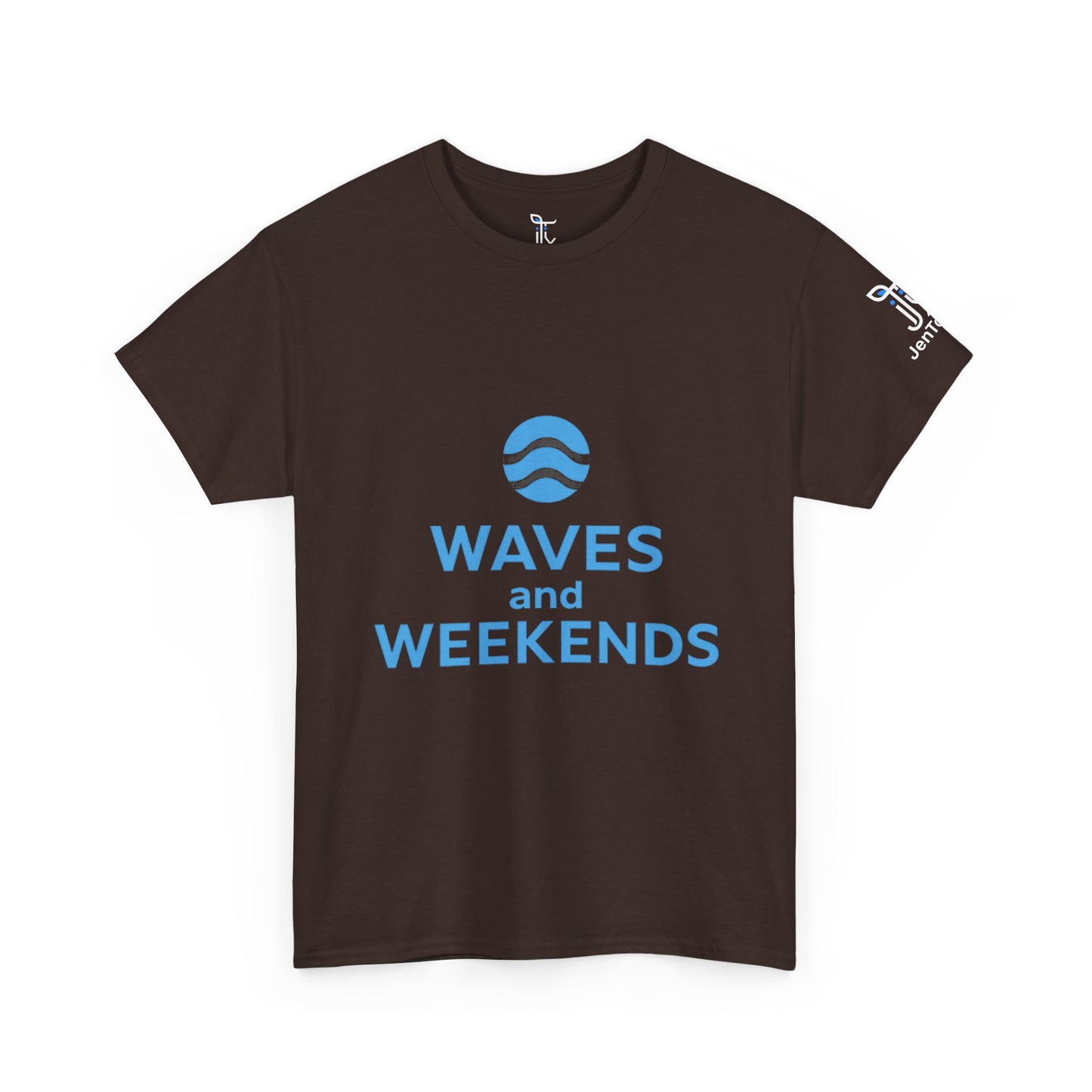 Waves and Weekends Tee - My Commute is to the Sandbar