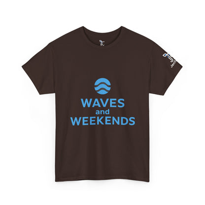 Waves and Weekends Tee - My Commute is to the Sandbar