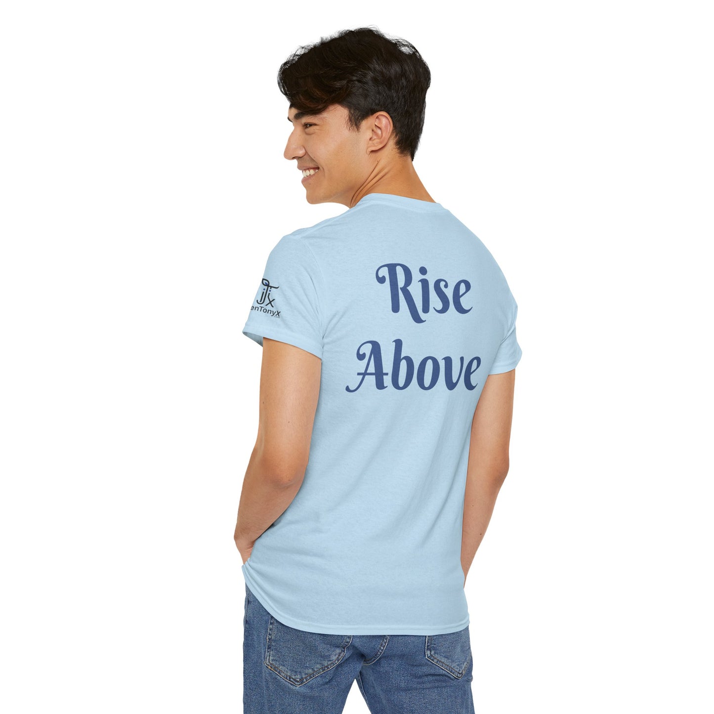 Rise Above - Sting Ray, Ocean Vibe - Cotton T-Shirt - Unisex