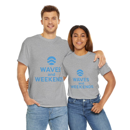 Waves and Weekends Tee - My Commute is to the Sandbar