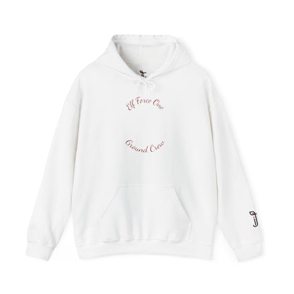 Elf Force One Hoodie — North Pole Executive Airport Crew Sweatshirt
