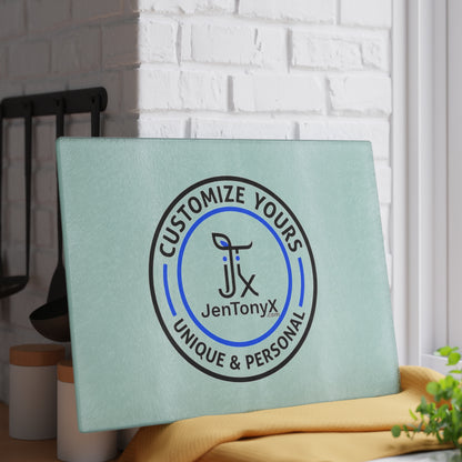 Customizable Glass Cutting Board - Personalized Kitchen Glass Chopping Board