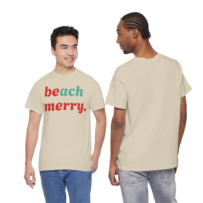 “Beach Merry” — Holiday T-Shirt