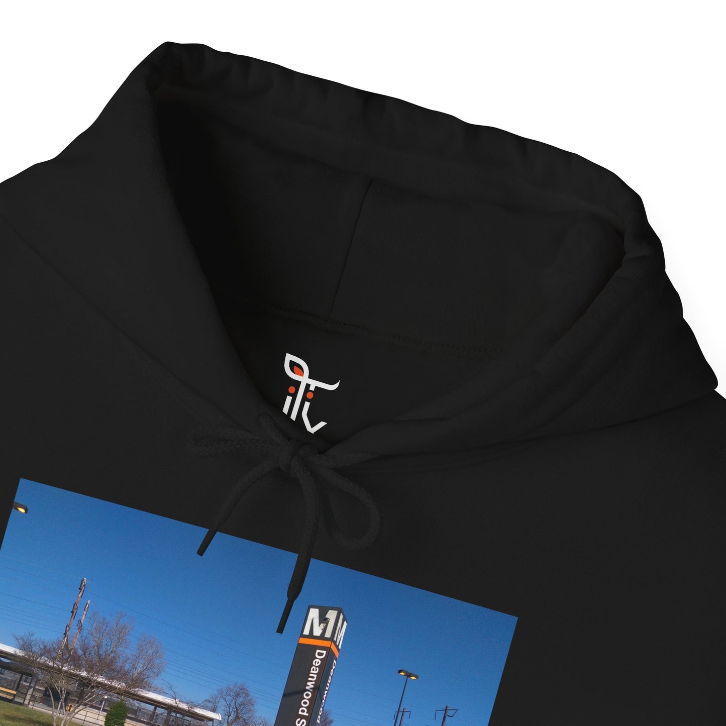 Orange Line Metro Hoodie