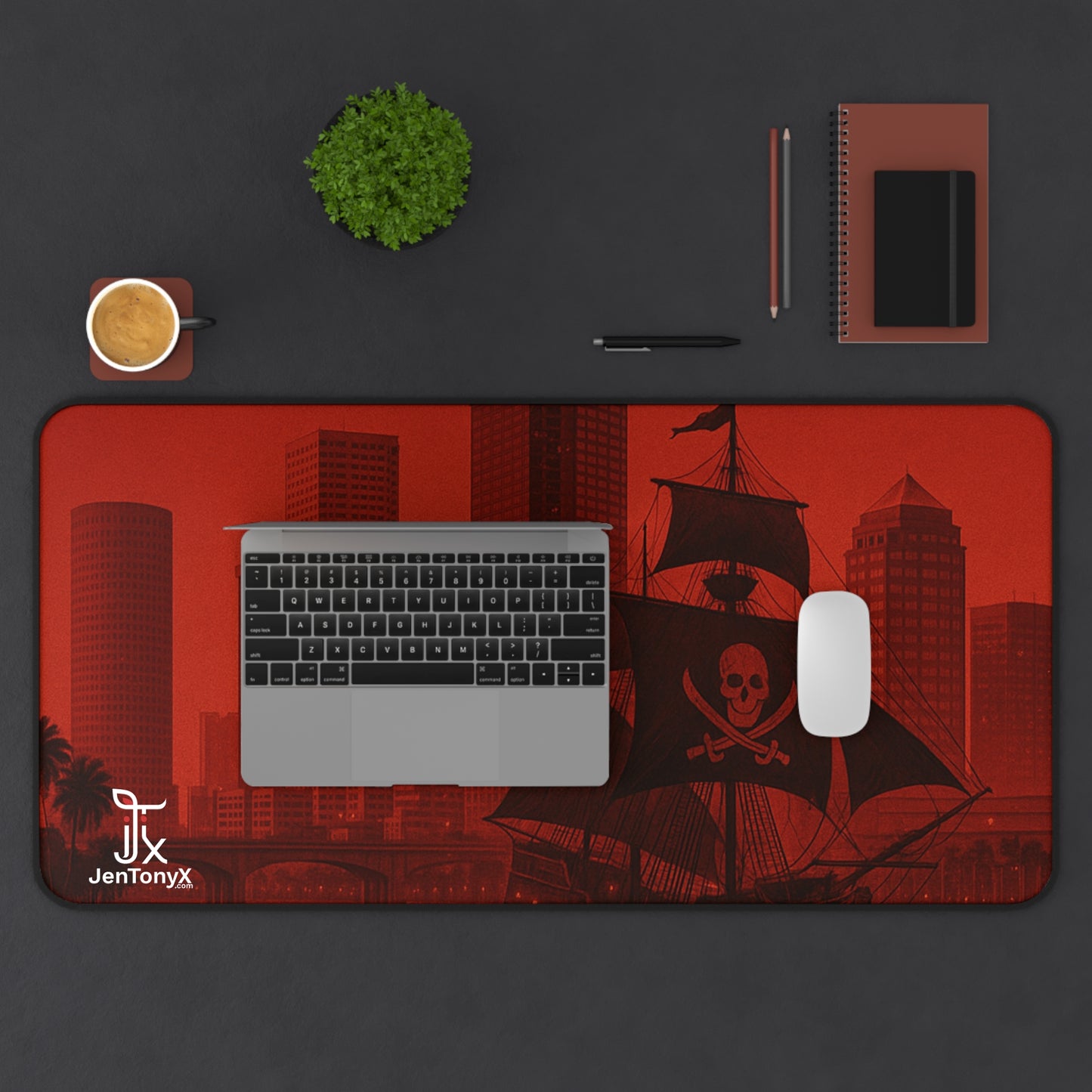 Red Marauders - Gasparilla Edition - Personalized Desk Mat