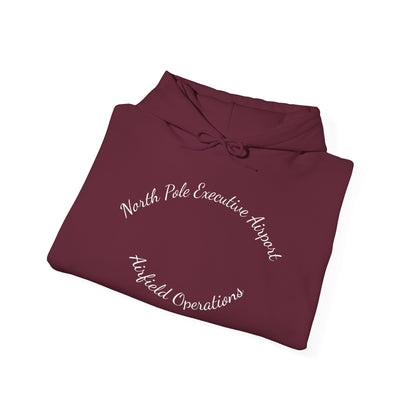 Elf Force One Hoodie — North Pole Executive Airport Crew Sweatshirt