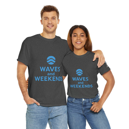 Waves and Weekends Tee - My Commute is to the Sandbar