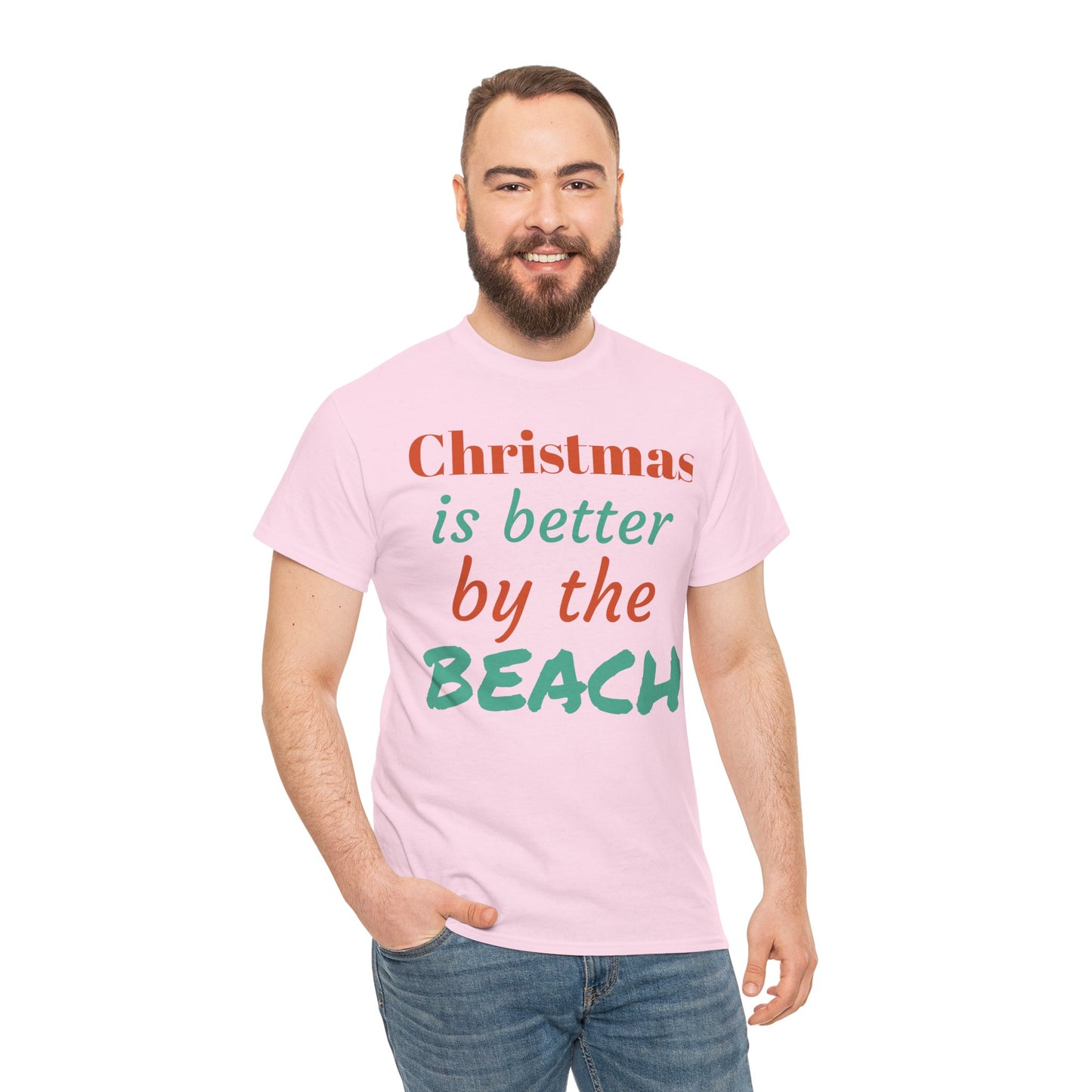 “Christmas Is Better by the Beach” — Holiday T-Shirt
