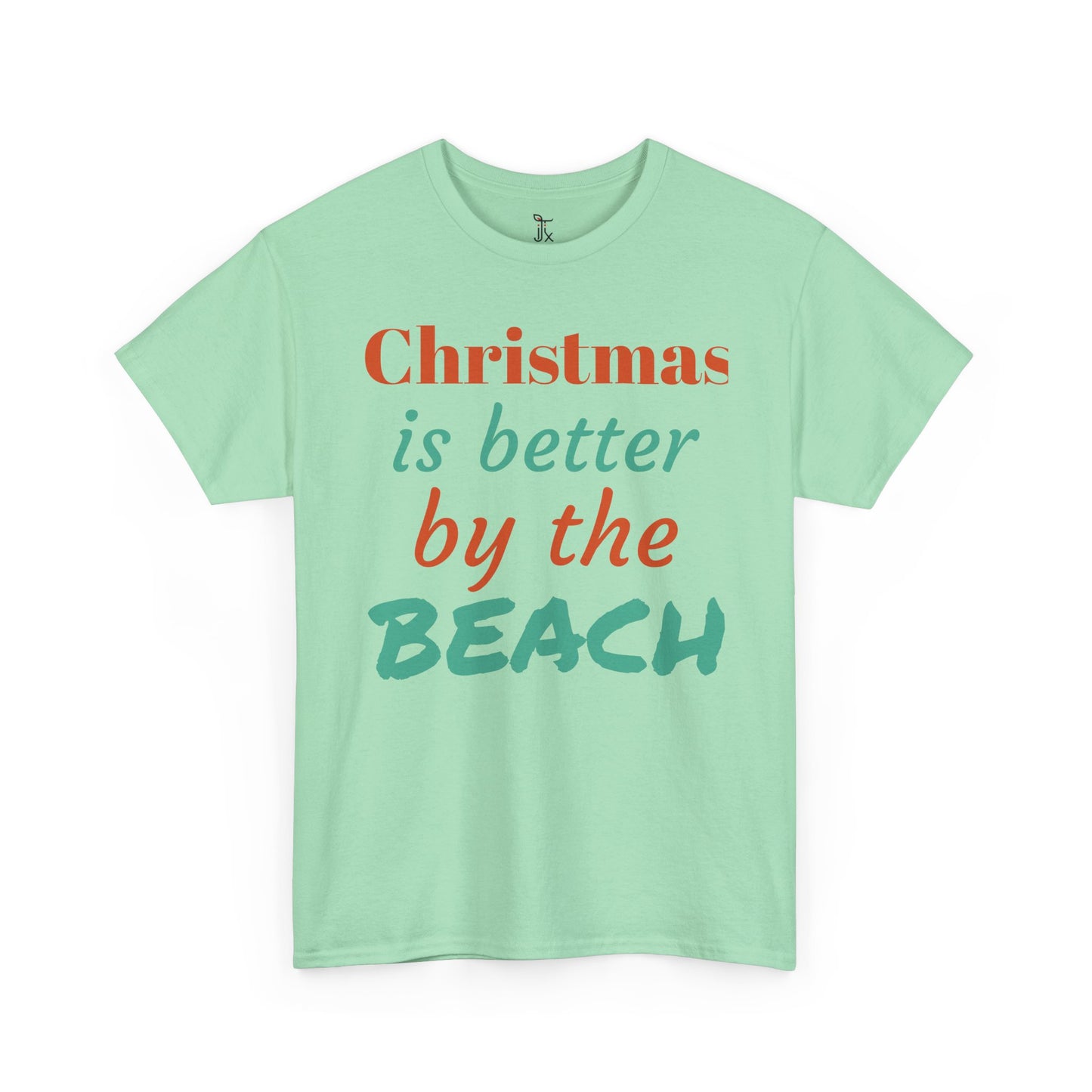 “Christmas Is Better by the Beach” — Holiday T-Shirt