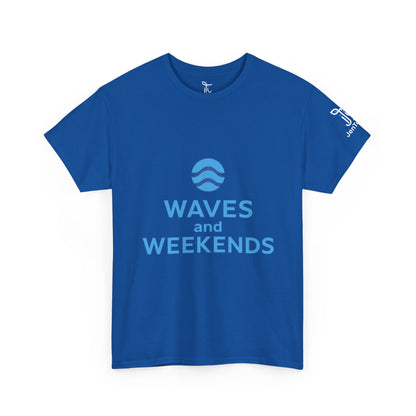 Waves and Weekends Tee - My Commute is to the Sandbar