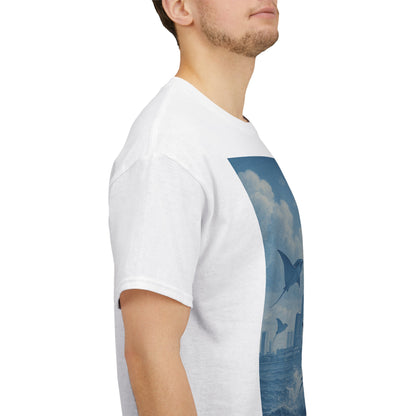 Rise Above - Sting Ray, Ocean Vibe - Cotton T-Shirt - Unisex