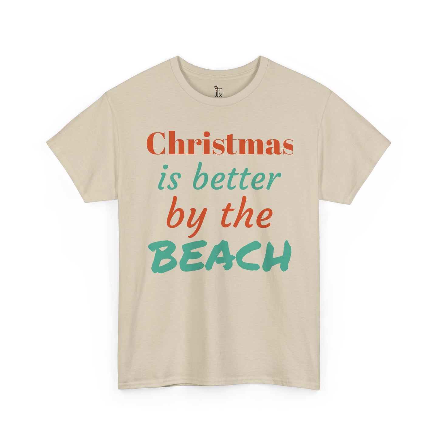 “Christmas Is Better by the Beach” — Holiday T-Shirt
