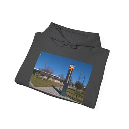 Orange Line Metro Hoodie