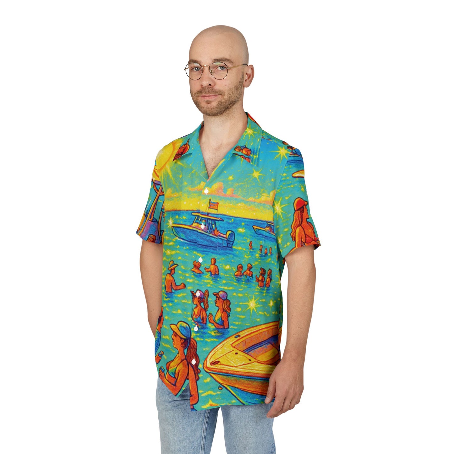 Sandbar State of Mind Aloha Shirt