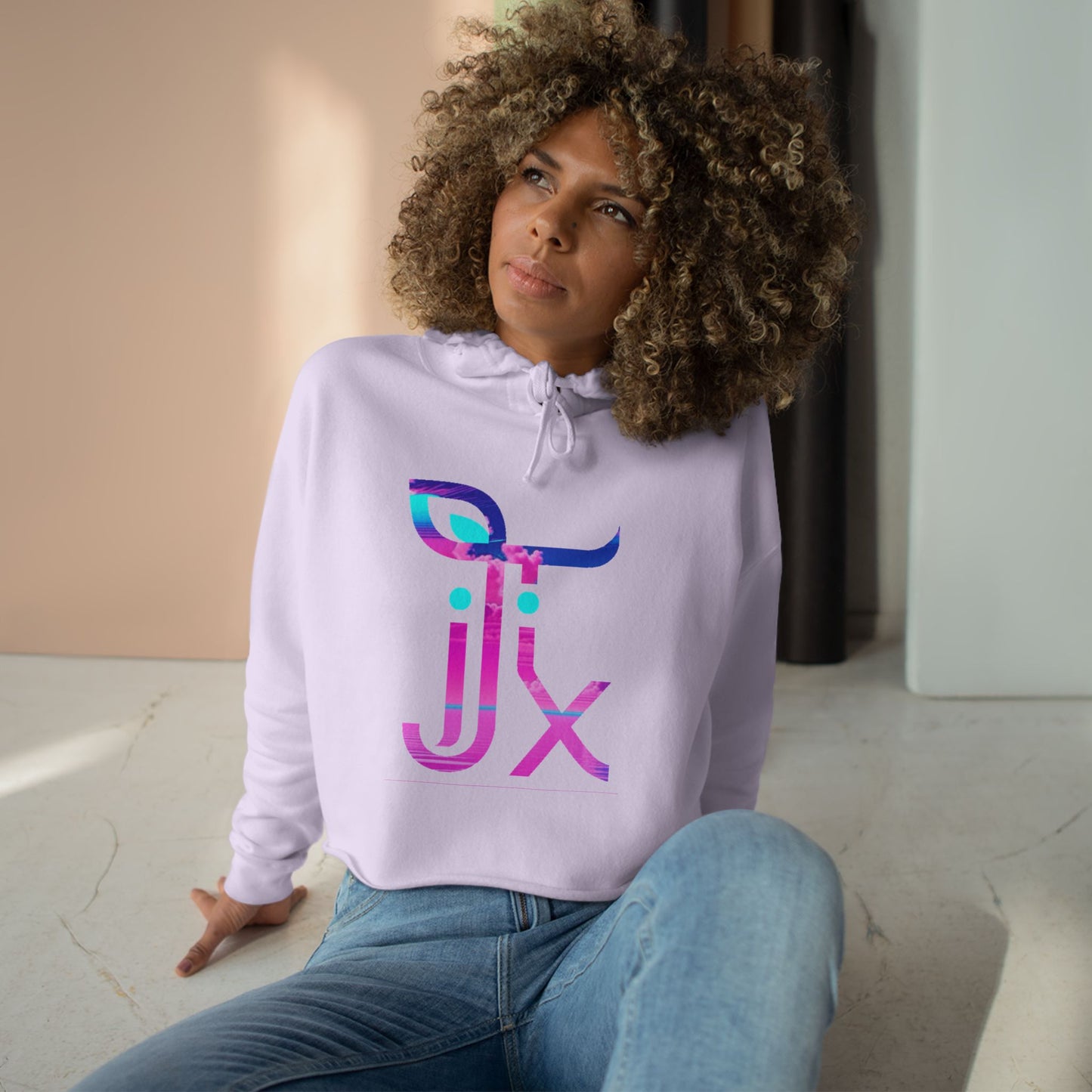 JTX Neon Horizon Crop Top