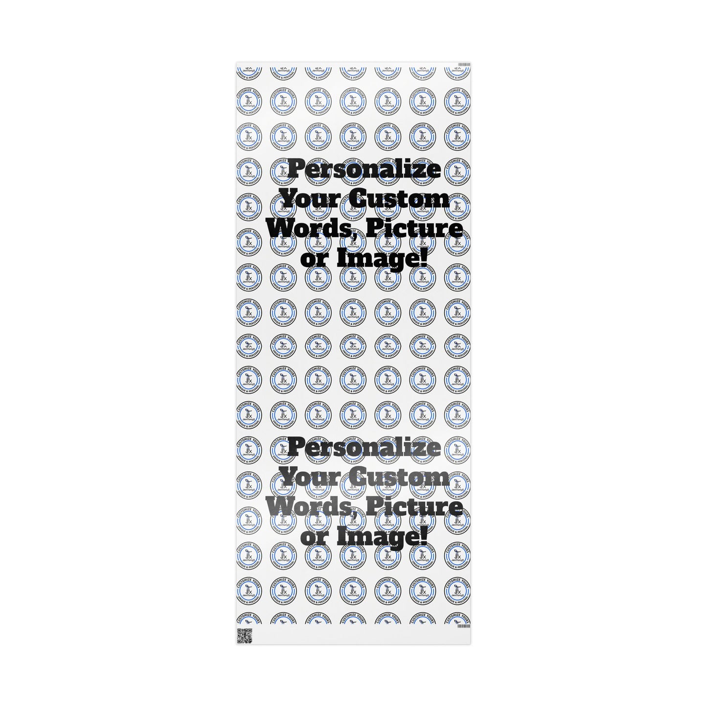 Personalized Wrapping Paper – Festive Holiday Gift Wrap Rolls