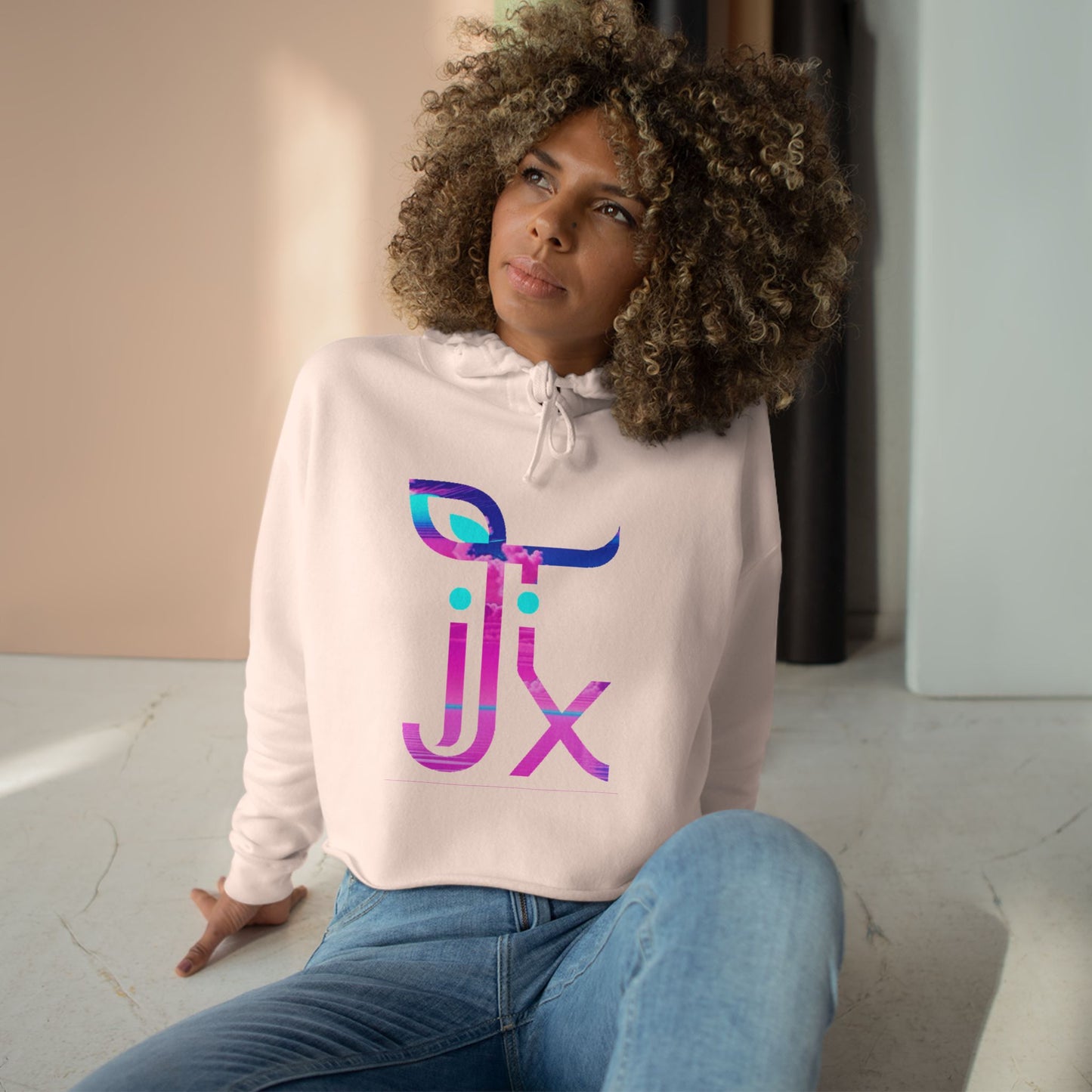 JTX Neon Horizon Crop Top