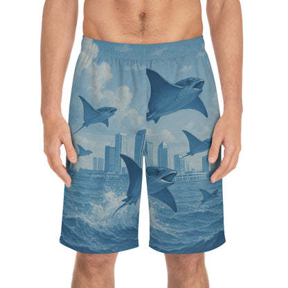 Rise Above - Sting Ray, Ocean Vibe - Boardshorts