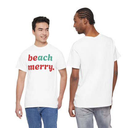 “Beach Merry” — Holiday T-Shirt