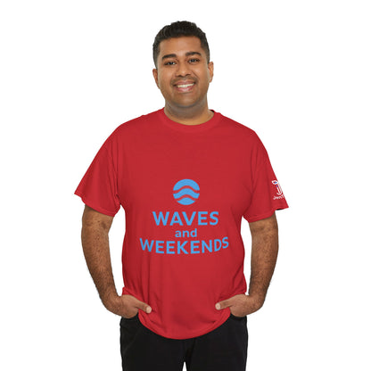 Waves and Weekends Tee - My Commute is to the Sandbar