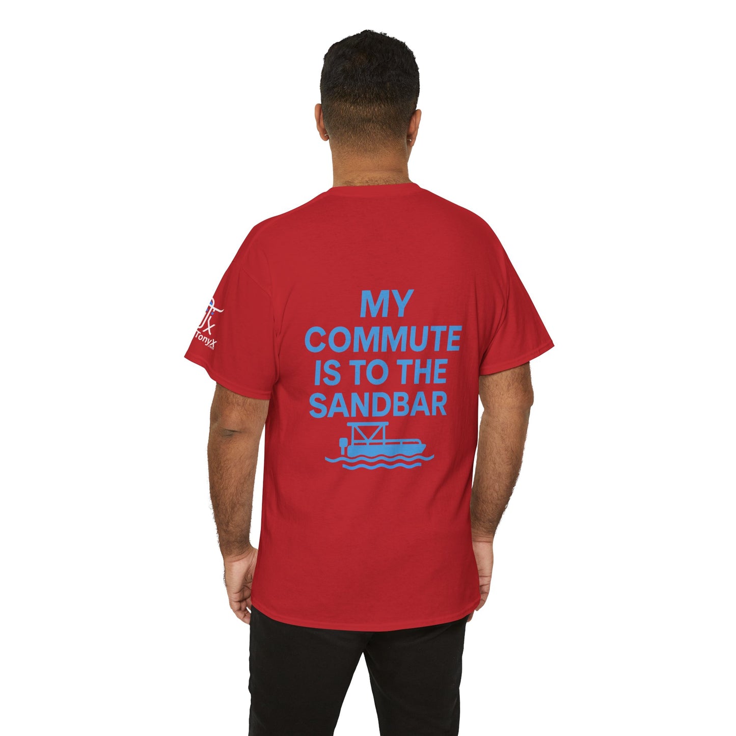 Waves and Weekends Tee - My Commute is to the Sandbar