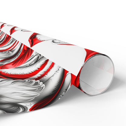 Mr. and Mrs. Claus — Holiday Wrapping Paper Rolls