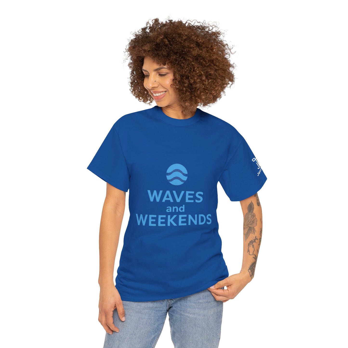 Waves and Weekends Tee - My Commute is to the Sandbar