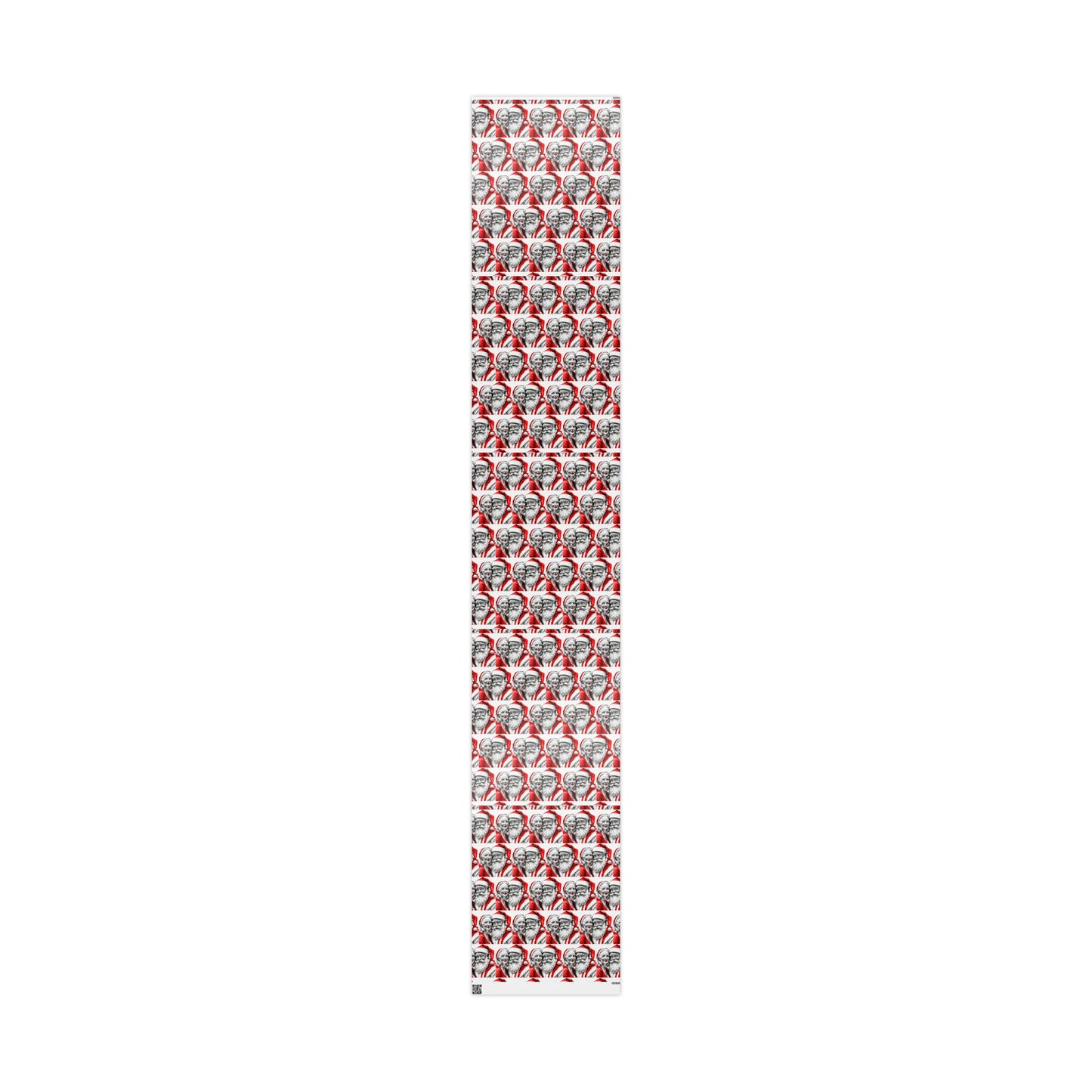 Mr. and Mrs. Claus — Holiday Wrapping Paper Rolls