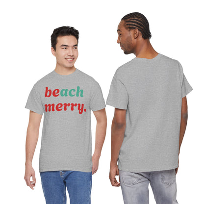 “Beach Merry” — Holiday T-Shirt