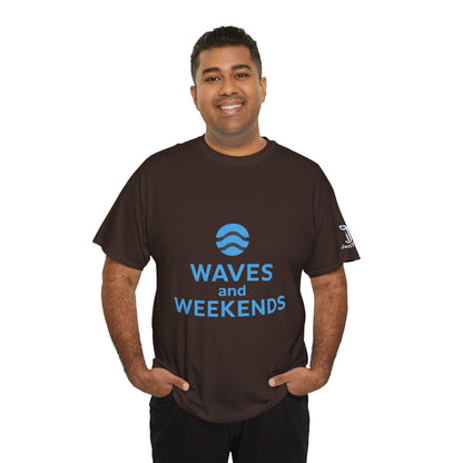 Waves and Weekends Tee - My Commute is to the Sandbar