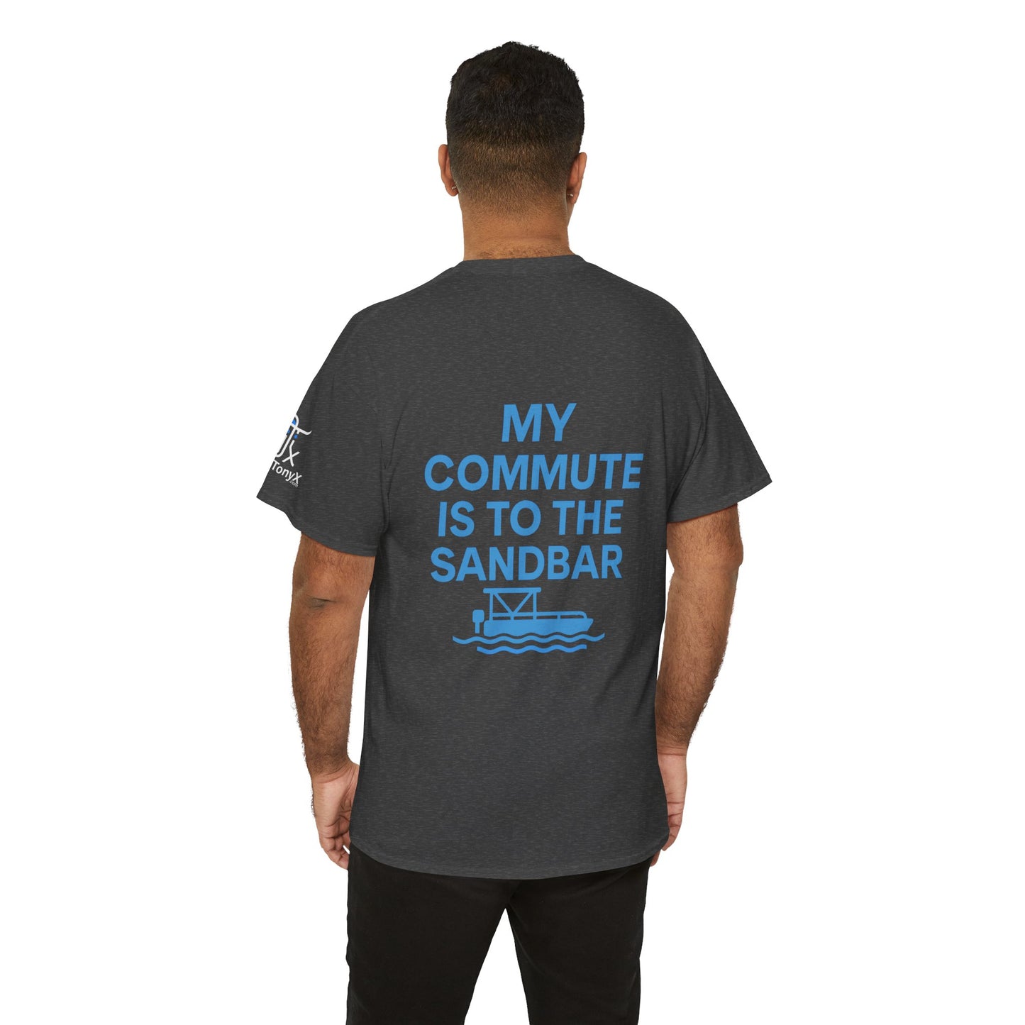 Waves and Weekends Tee - My Commute is to the Sandbar