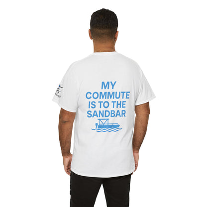 Waves and Weekends Tee - My Commute is to the Sandbar