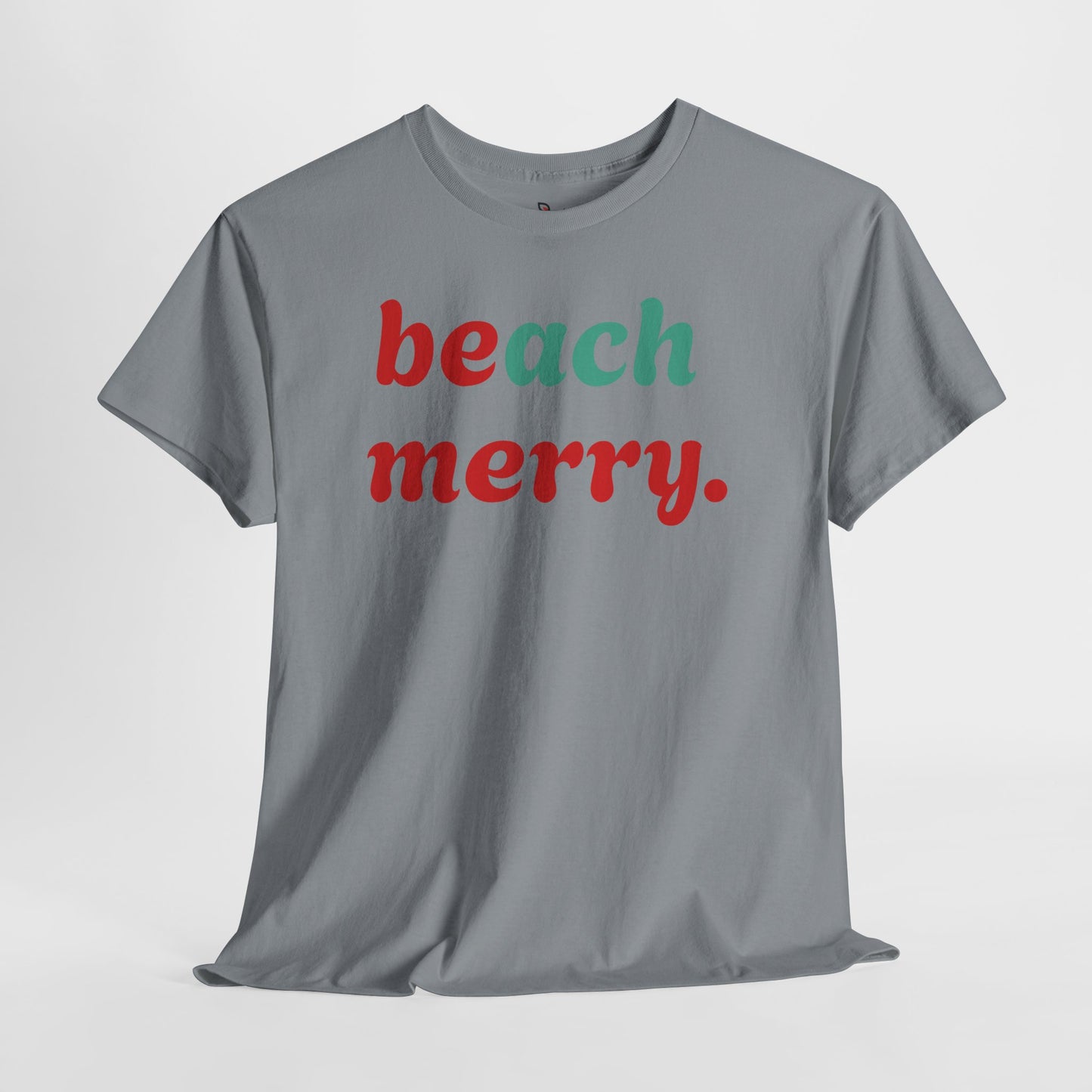 “Beach Merry” — Holiday T-Shirt
