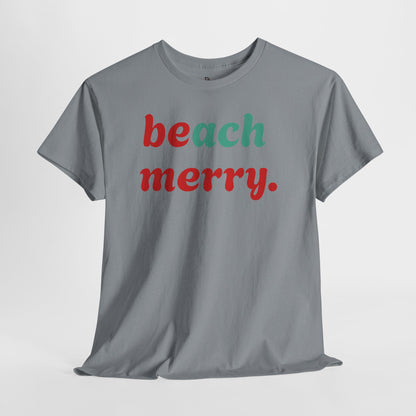 “Beach Merry” — Holiday T-Shirt