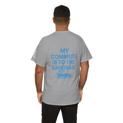 Waves and Weekends Tee - My Commute is to the Sandbar