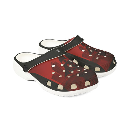 Red Marauders - Gasparilla Edition - Men's and Women's Slides, Clogs, Shoes