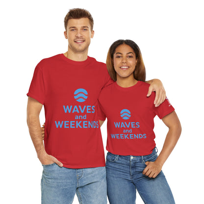Waves and Weekends Tee - My Commute is to the Sandbar