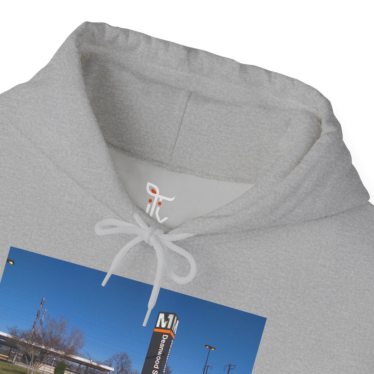 Orange Line Metro Hoodie