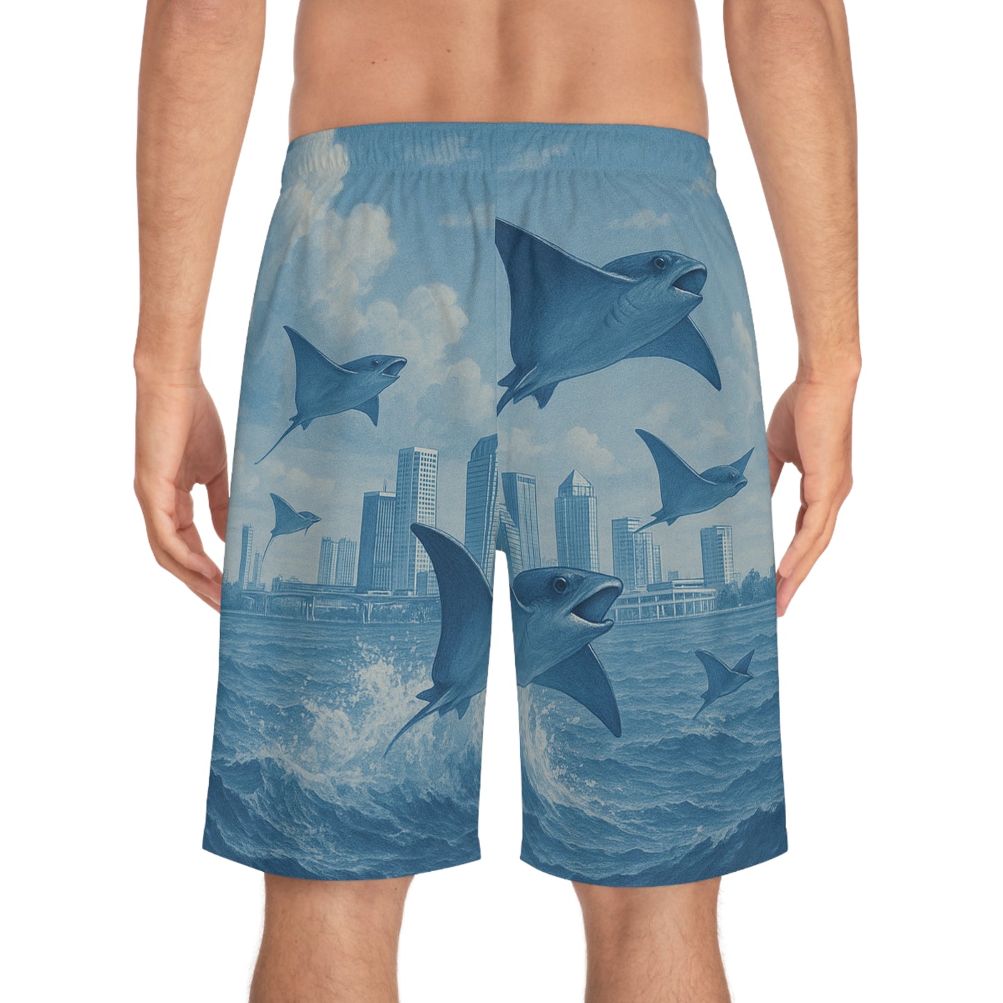 Rise Above - Sting Ray, Ocean Vibe - Boardshorts