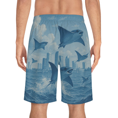 Rise Above - Sting Ray, Ocean Vibe - Boardshorts