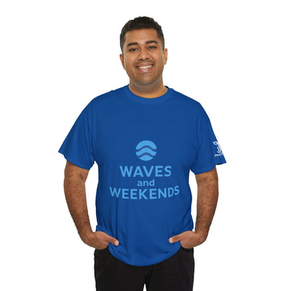 Waves and Weekends Tee - My Commute is to the Sandbar