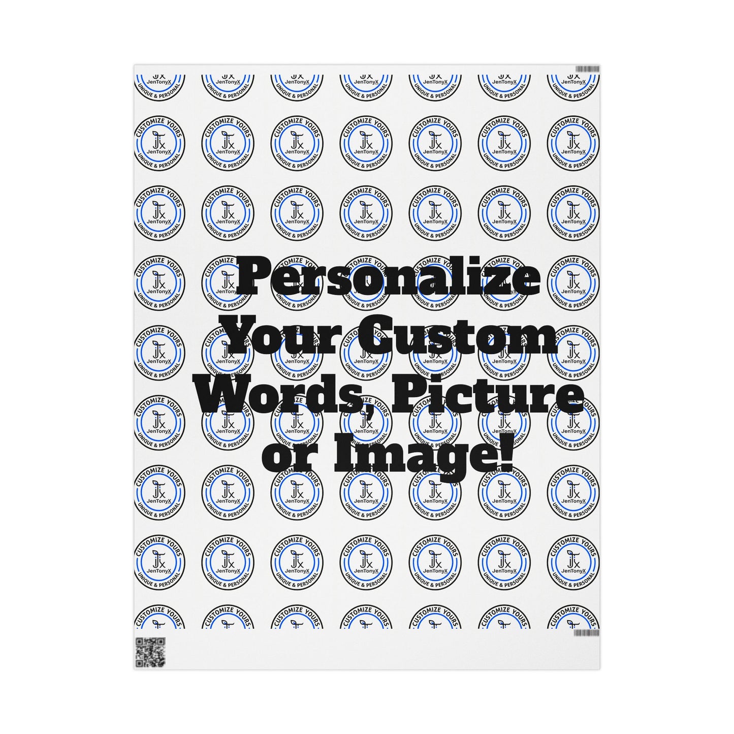 Personalized Wrapping Paper – Festive Holiday Gift Wrap Rolls