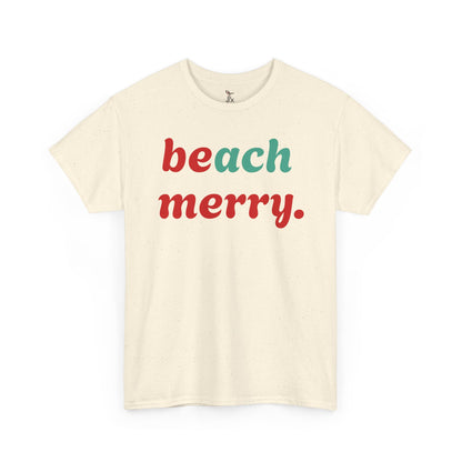 “Beach Merry” — Holiday T-Shirt