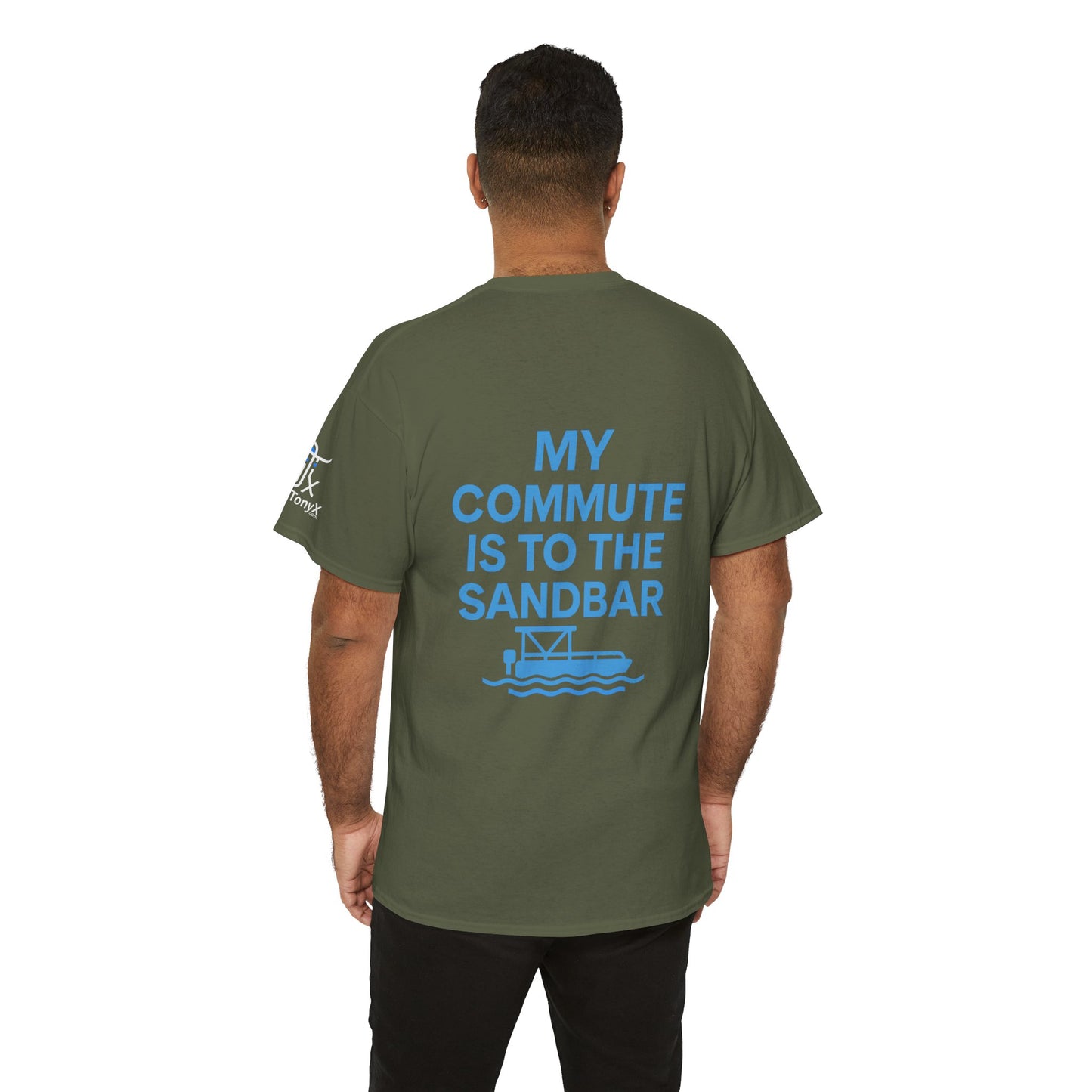 Waves and Weekends Tee - My Commute is to the Sandbar